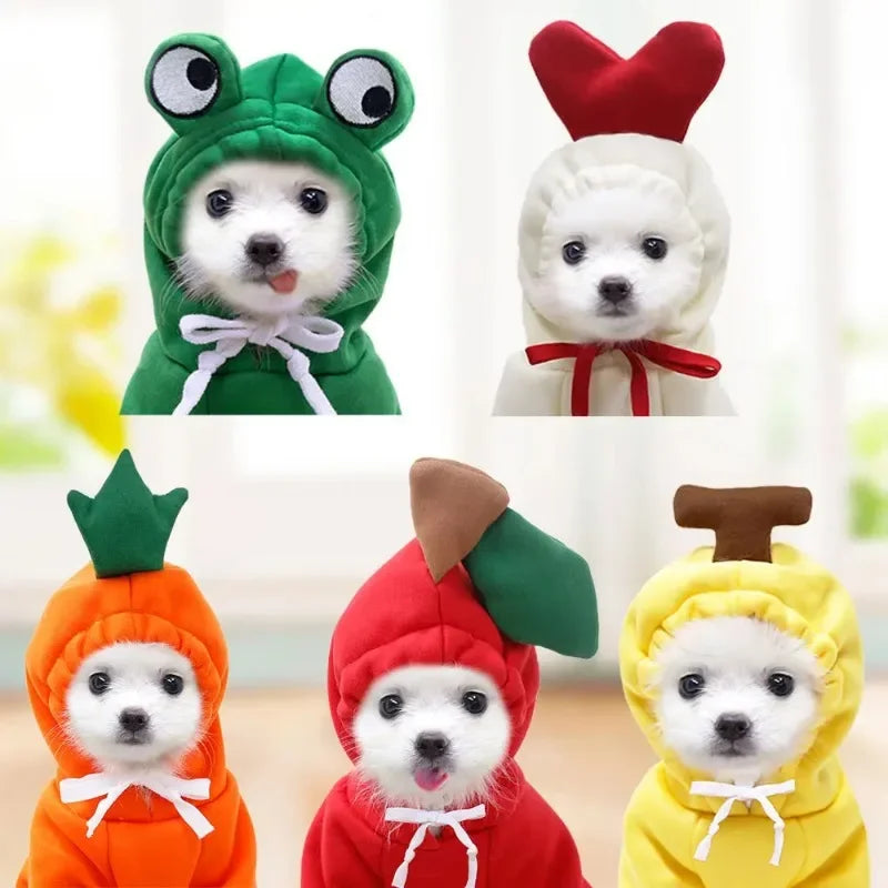 Cosplay Dog Hoodie - Cute Pet Costume for Small Dogs and Cats - ZOOMNSTORE