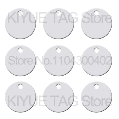 Aluminum Dog ID Tags - 100Pcs Personalized Name Plates - ZOOMNSTORE