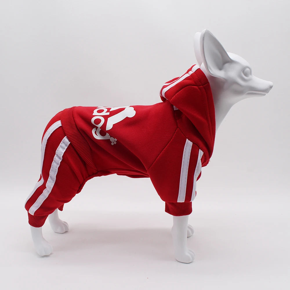 Adidog Dog Jumpsuit - Spring Sports Suit for Small Dogs - ZOOMNSTORE