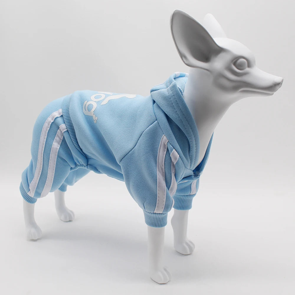 Adidog Dog Jumpsuit - Spring Sports Suit for Small Dogs - ZOOMNSTORE