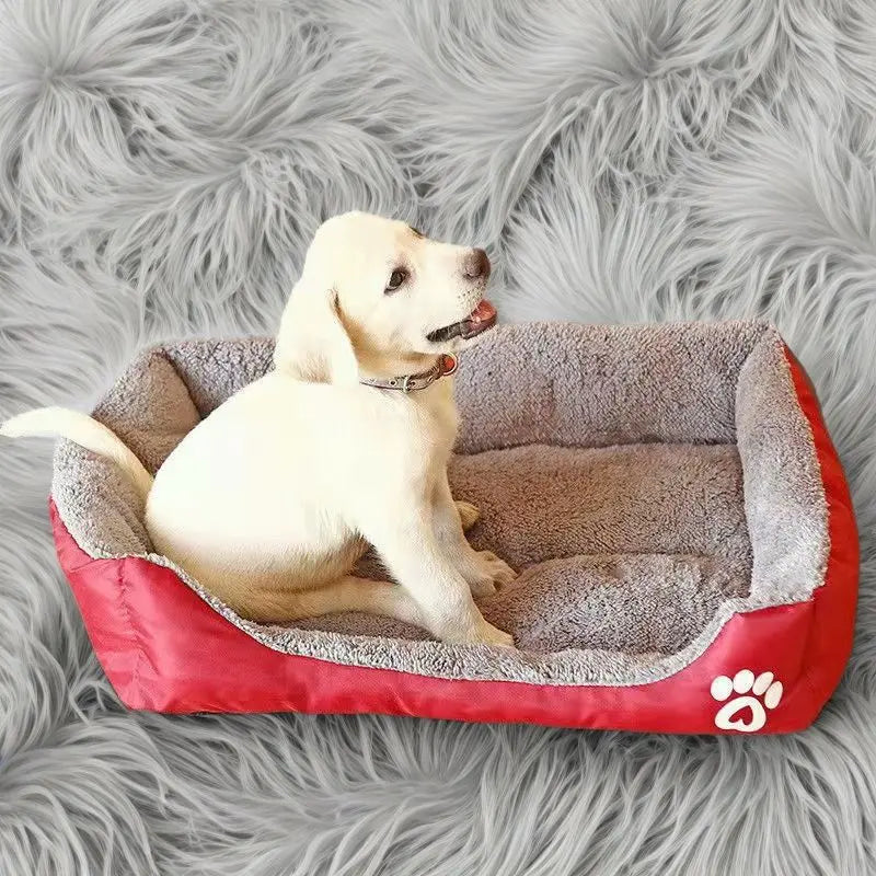 Dog Kennel Bed - Breathable Cotton Pet Bed Mat for Small & Medium Dogs - ZOOMNSTORE