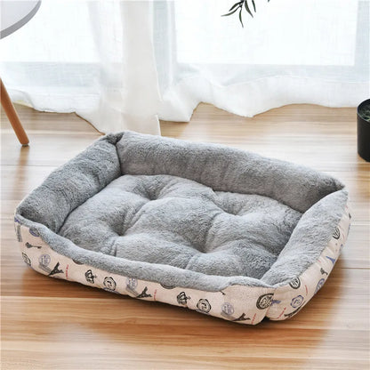 Dog Kennel Bed - Breathable Cotton Pet Bed Mat for Small & Medium Dogs - ZOOMNSTORE