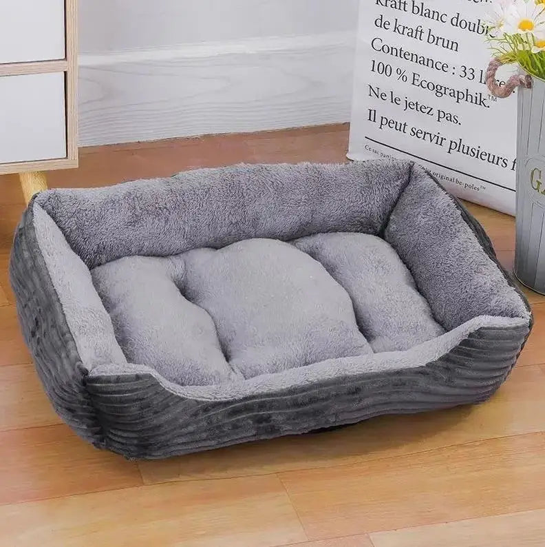 Dog Kennel Bed - Breathable Cotton Pet Bed Mat for Small & Medium Dogs - ZOOMNSTORE