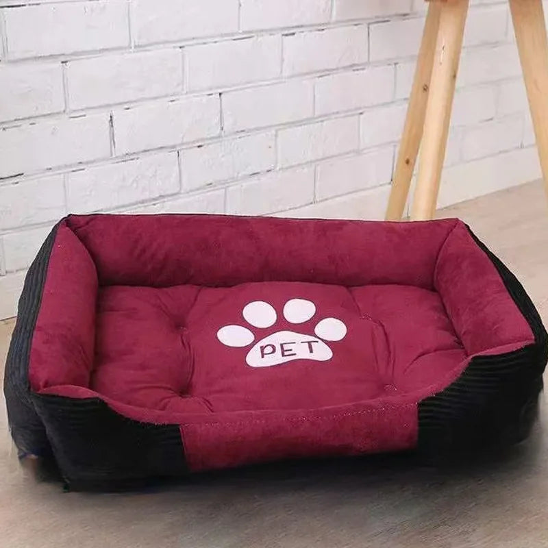 Dog Kennel Bed - Breathable Cotton Pet Bed Mat for Small & Medium Dogs - ZOOMNSTORE