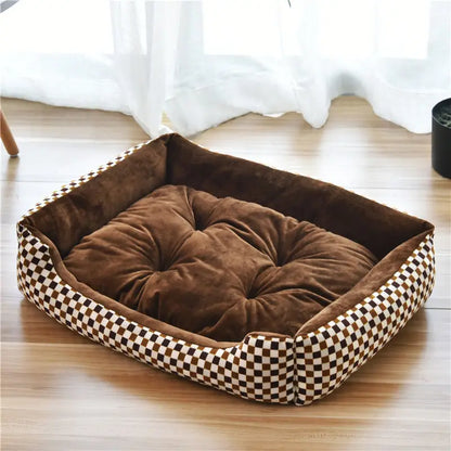 Dog Kennel Bed - Breathable Cotton Pet Bed Mat for Small & Medium Dogs - ZOOMNSTORE