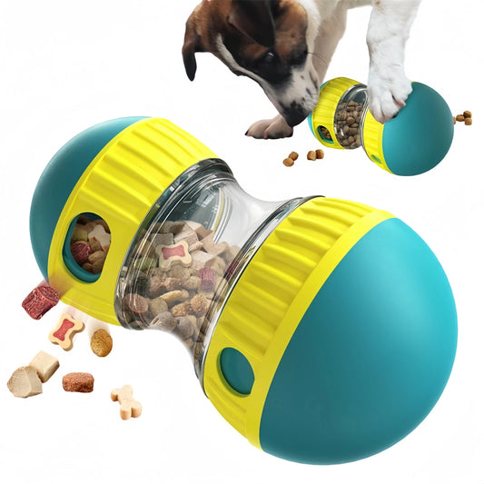 Dog Leaky Food Tumbler - Interactive Slow Feeder Toy for Intelligence and Stomach Health - ZOOMNSTORE