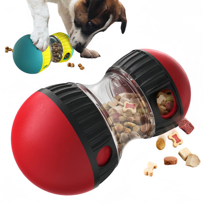 Dog Leaky Food Tumbler - Interactive Slow Feeder Toy for Intelligence and Stomach Health - ZOOMNSTORE