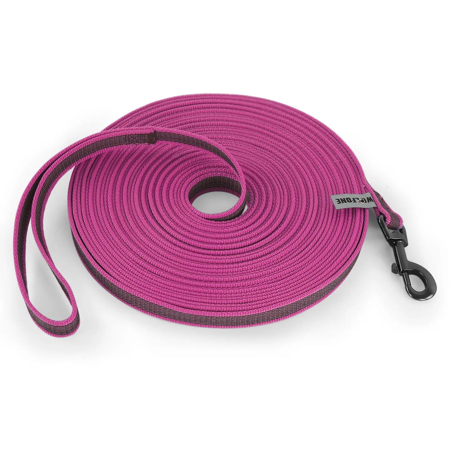 Dual Color Dog Leash - Medium to Long Latex Silk Training Leash 15M to 15M - ZOOMNSTORE
