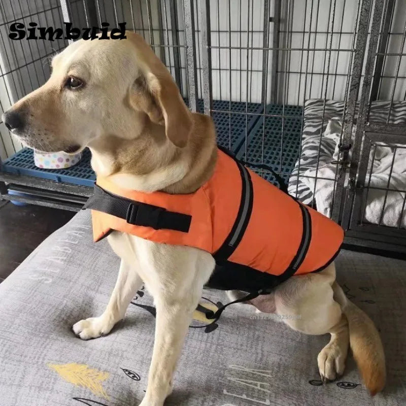 Reflective Dog Life Jacket - Adjustable Safety Vest for Large Dogs - ZOOMNSTORE