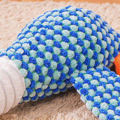 Plush Goose Dog Toy - Chew  Squeak Toy for Small to Large Dogs and Cats - ZOOMNSTORE