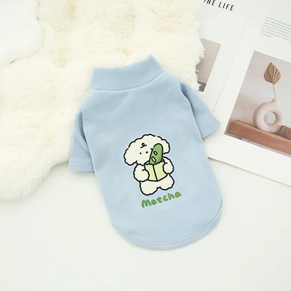 Dog Plush Hoodie - Double Sided Thick High Neck Jacket For Cold Weather Pets - ZOOMNSTORE