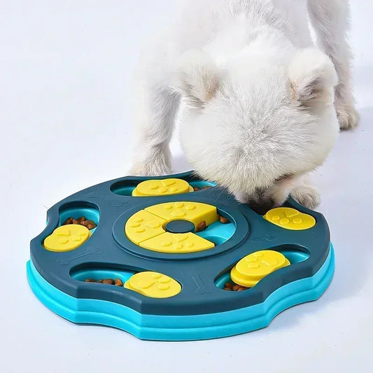 Interactive Dog Puzzle Feeder - Slow Eating IQ Training Toy for Pets - ZOOMNSTORE
