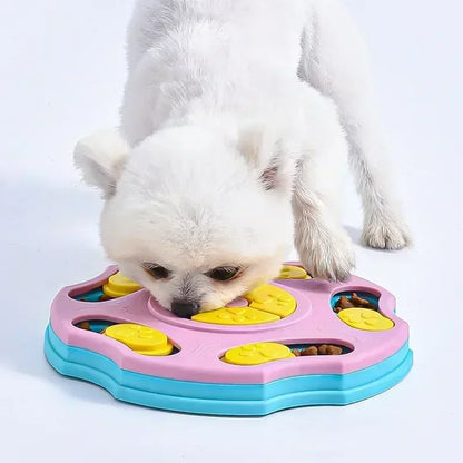 Interactive Dog Puzzle Feeder - Slow Eating IQ Training Toy for Pets - ZOOMNSTORE