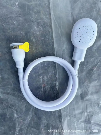 Dog Shower Attachment - Portable Pet Shower with Adjustable Hose Clamp & Bath Head Spray - ZOOMNSTORE