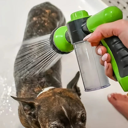 Dog Shower Sprayer - 5pcs High Pressure Hose Nozzle With Adjustable Water Flow - ZOOMNSTORE