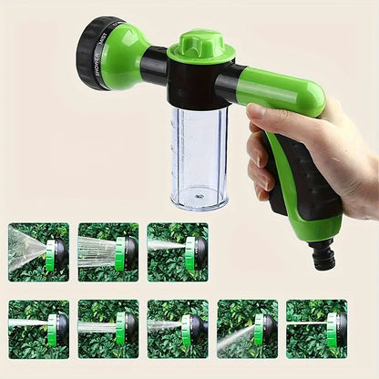 Dog Shower Sprayer - 5pcs High Pressure Hose Nozzle With Adjustable Water Flow - ZOOMNSTORE