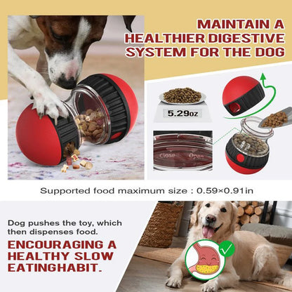 Dog Slow Feeder Toy - Interactive Dog Puzzle Feeder For Small, Large Dogs & Cats - ZOOMNSTORE