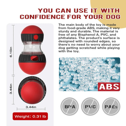 Dog Slow Feeder Toy - Interactive Dog Puzzle Feeder For Small, Large Dogs & Cats - ZOOMNSTORE