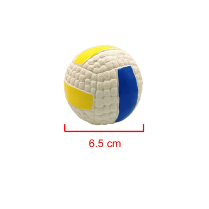 Dog Squeaky Ball - Latex Interactive Pet Toy for Small & Large Dogs | Chew & Training Ball - ZOOMNSTORE