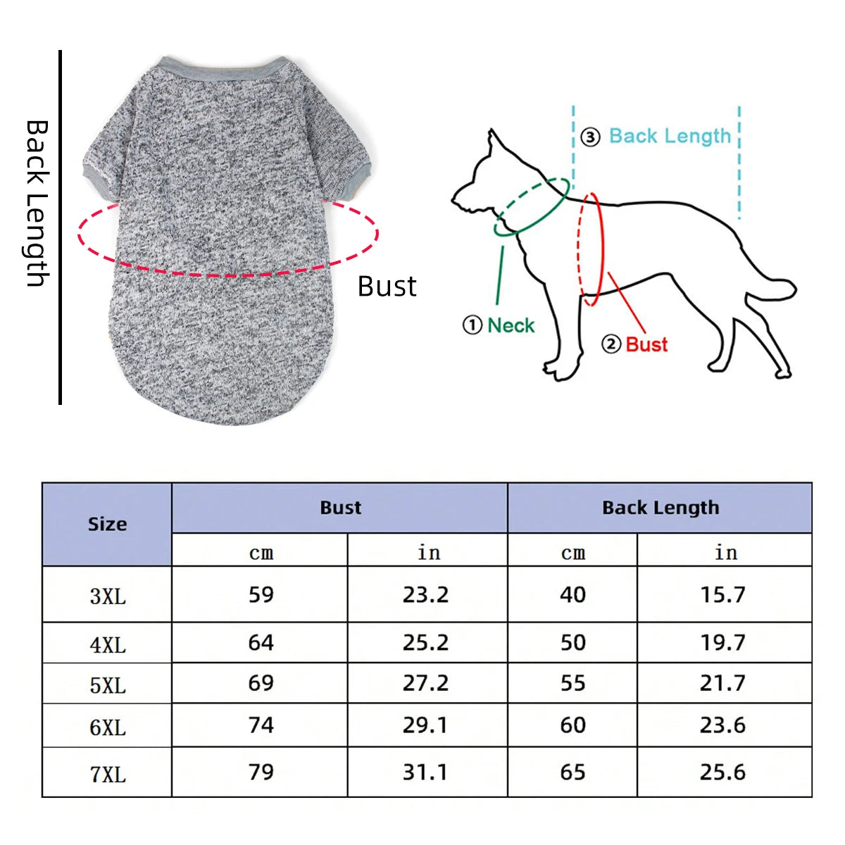 Dog Sweatshirts - Warm Medium & Large Pet Hoodies for Autumn Winter - ZOOMNSTORE