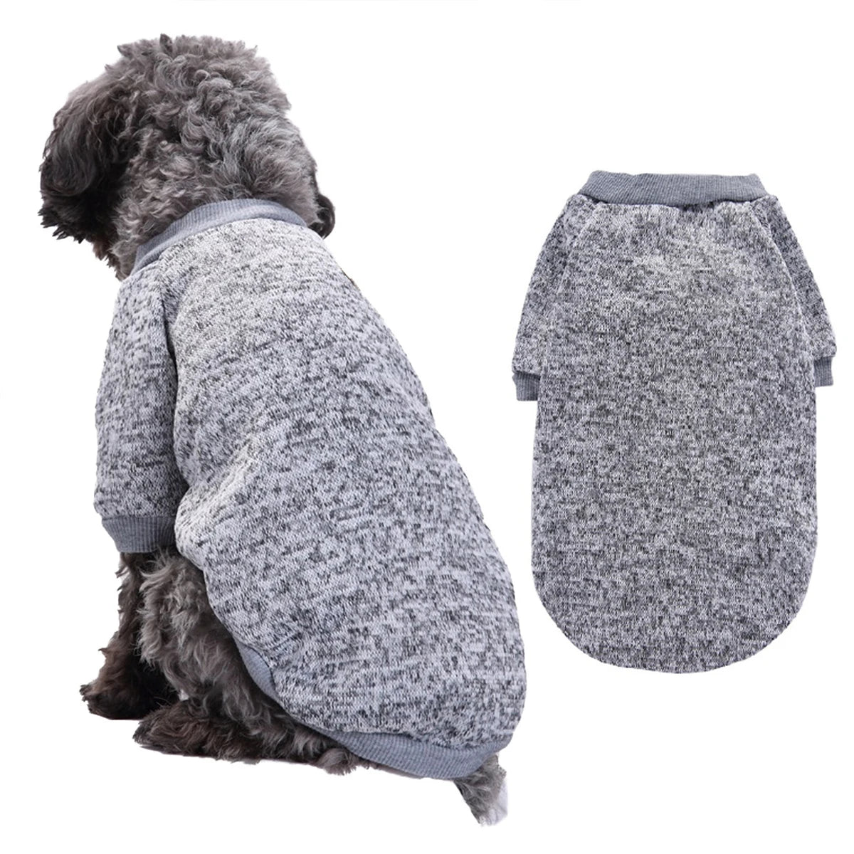 Dog Sweatshirts - Warm Medium & Large Pet Hoodies for Autumn Winter - ZOOMNSTORE