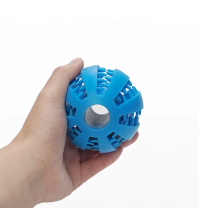 Dog Teething Toy - Durable Rubber Chew Ball & Interactive Puzzle for Training - ZOOMNSTORE