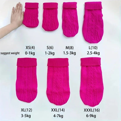 Knitted Dog Sweater - Winter Clothes for Small  Medium Dogs Chihuahua  Yorkshire - ZOOMNSTORE