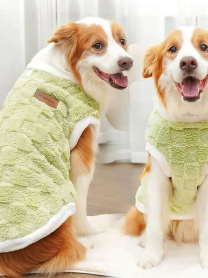Dog Winter Coat - Polar Fleece Jacket Warm Dog Sweater for Medium & Large Dogs - ZOOMNSTORE