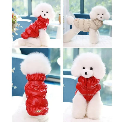Dog Winter Coat – Small Dog Jacket Padded Pet Vest for Cold Weather Wear - ZOOMNSTORE