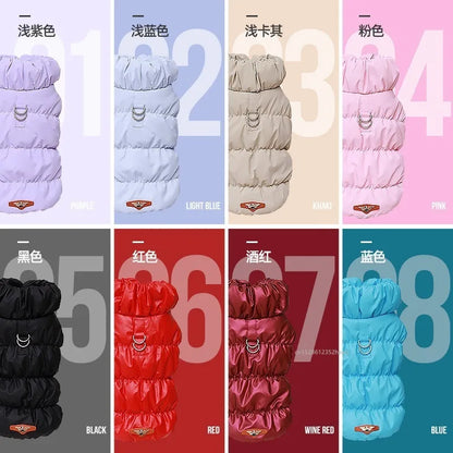 Dog Winter Coat – Small Dog Jacket Padded Pet Vest for Cold Weather Wear - ZOOMNSTORE