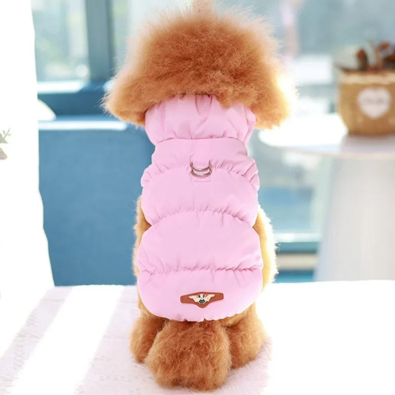 Dog Winter Coat – Small Dog Jacket Padded Pet Vest for Cold Weather Wear - ZOOMNSTORE