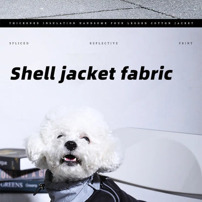 Dog Winter Jacket - Puppy Warm Coat Small Medium Reflective Insulated Apparel - ZOOMNSTORE