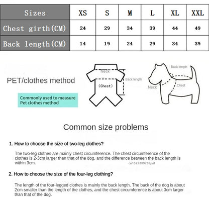 Dog Winter Hoodie - Warm Pet Sweatshirt for Small Medium Dogs and Cats - ZOOMNSTORE