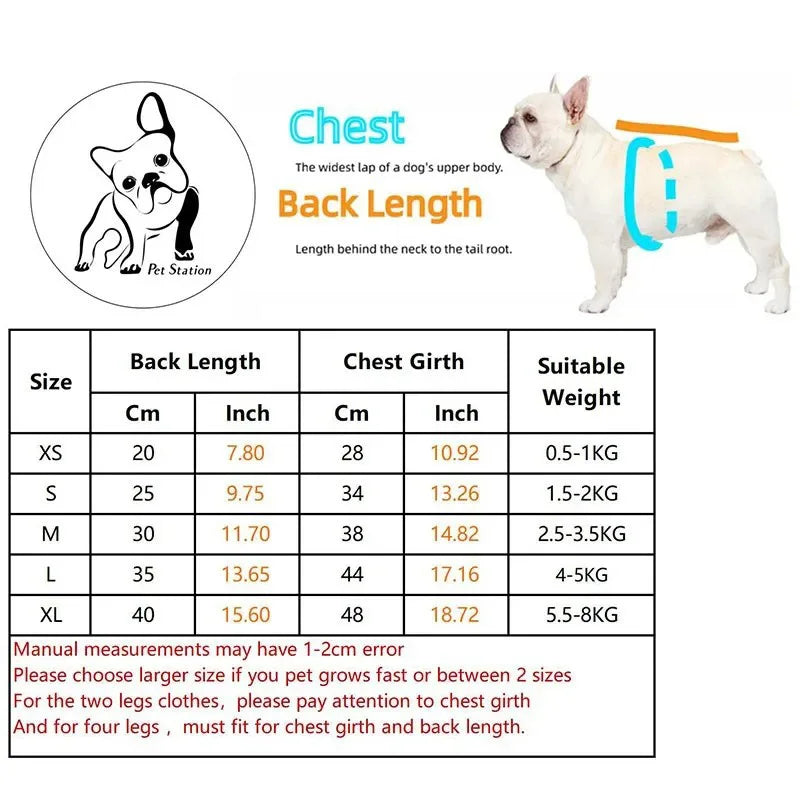 Dog Winter Vest - Warm Wool Dogwear Small Medium Dog Coat With Traction Buckle - ZOOMNSTORE