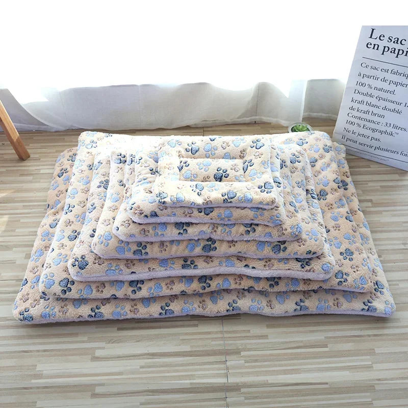 Double-Sided Pet Mat - Plush Cat  Small Dog Bed Cushion - ZOOMNSTORE