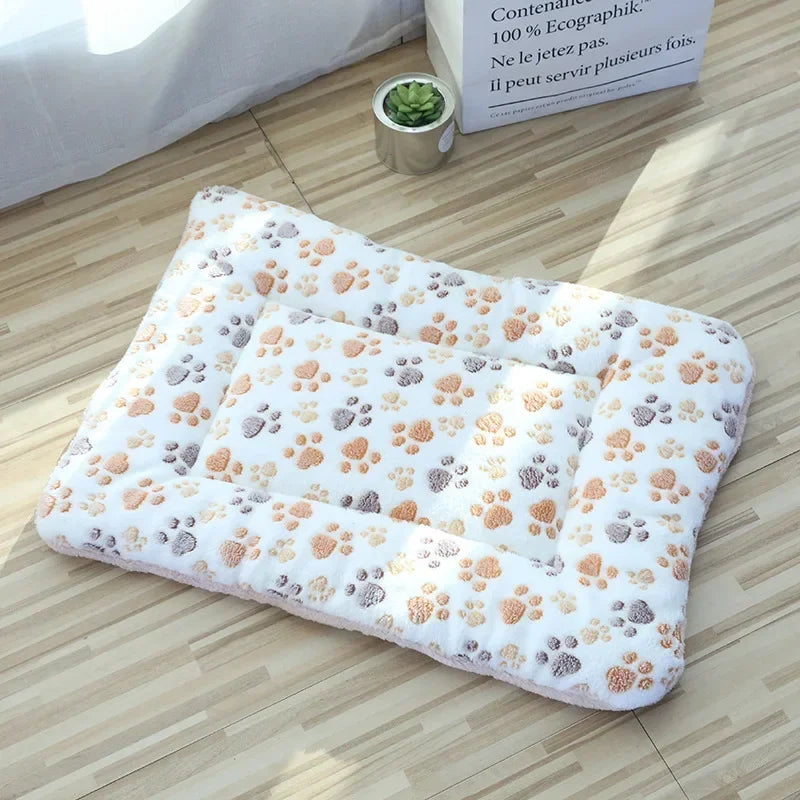 Double-Sided Pet Mat - Plush Cat  Small Dog Bed Cushion - ZOOMNSTORE