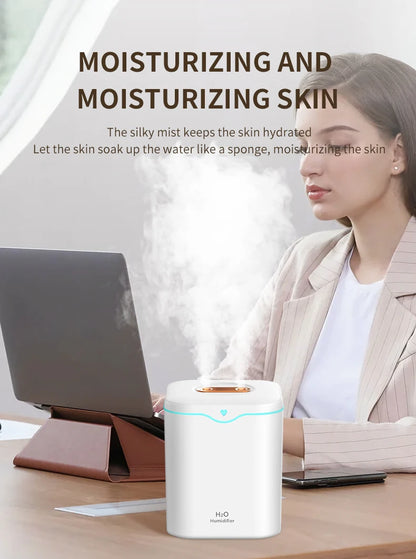 Ultrasonic Essential Oil Diffuser - 2000ml Humidifier with Cool Mist - ZOOMNSTORE