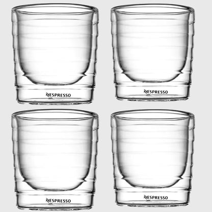 Double Wall Coffee Mug - Heat Resistant Handmade Glass Cup for Tea & Cold Beverages - ZOOMNSTORE