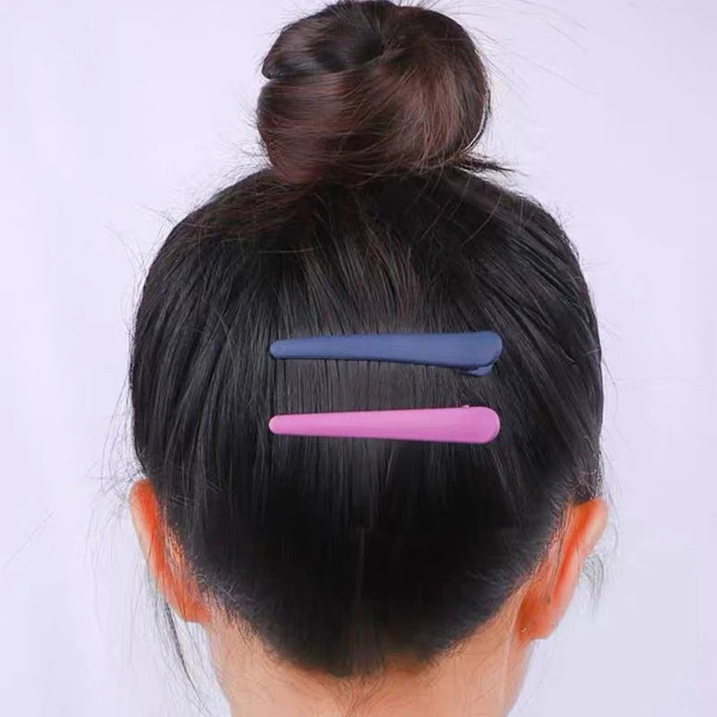 Duck Mouth Hairpins - 10pcs Plastic Hair Clips for Women | Professional DIY Hairdressing Tools - ZOOMNSTORE