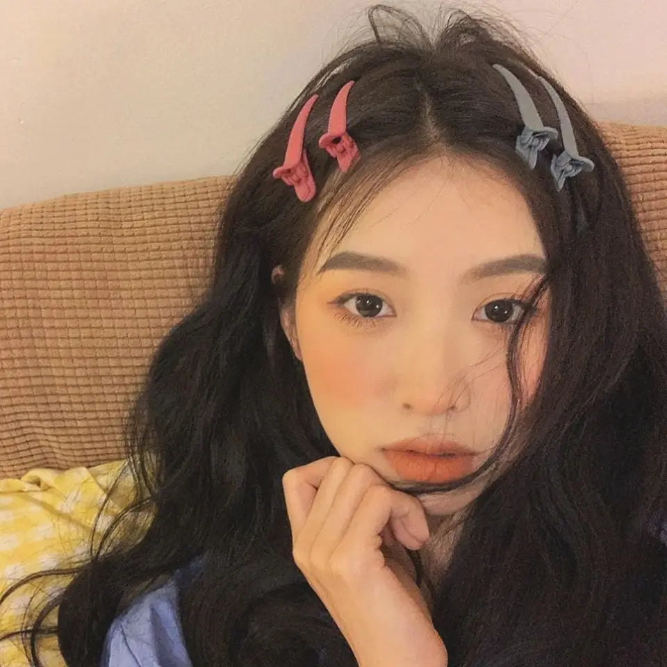 Duck Mouth Hairpins - 10pcs Plastic Hair Clips for Women | Professional DIY Hairdressing Tools - ZOOMNSTORE