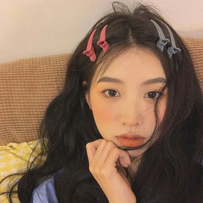 Duck Mouth Hairpins - 10pcs Plastic Hair Clips for Women | Professional DIY Hairdressing Tools - ZOOMNSTORE