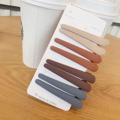 Duck Mouth Hairpins - 10pcs Plastic Hair Clips for Women | Professional DIY Hairdressing Tools - ZOOMNSTORE