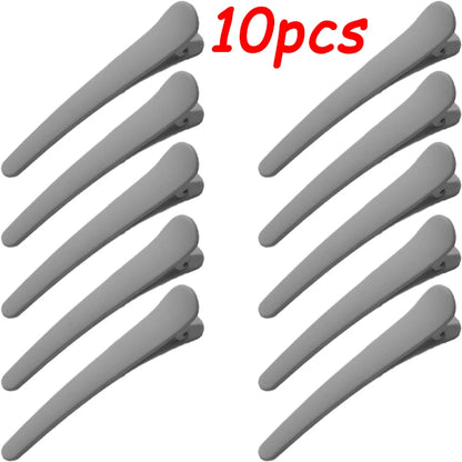 Duck Mouth Hairpins - 10pcs Plastic Hair Clips for Women | Professional DIY Hairdressing Tools - ZOOMNSTORE