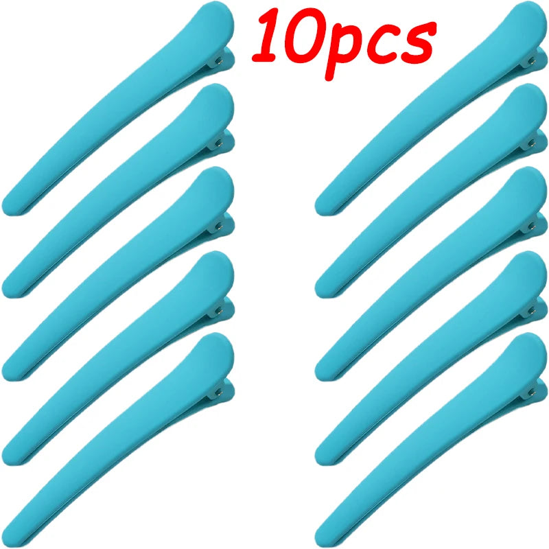Duck Mouth Hairpins - 10pcs Plastic Hair Clips for Women | Professional DIY Hairdressing Tools - ZOOMNSTORE