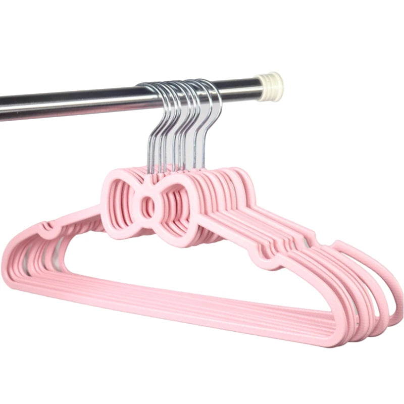 Durable Clothes Hanger Set – 10PCS ABS Plastic Heart Pattern Coat Hangers - ZOOMNSTORE