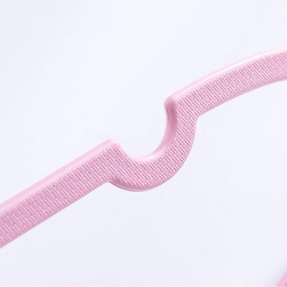 Durable Clothes Hanger Set – 10PCS ABS Plastic Heart Pattern Coat Hangers - ZOOMNSTORE