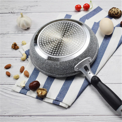 Durable Non-Stick Stone Frying Pan Set - Induction  Gas Compatible Skillets 20242628cm - ZOOMNSTORE