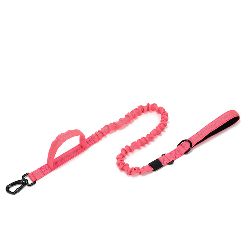 Durable Nylon Dog Collar and Leash Set - Reflective Tactical Training for Large Dogs - ZOOMNSTORE