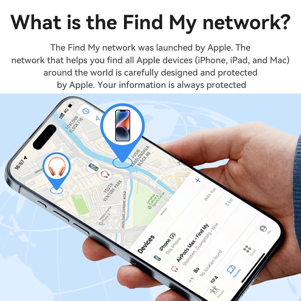 E94 Airtag Pet Tracker - Smart GPS Key Finder for Kids  Elderly - ZOOMNSTORE