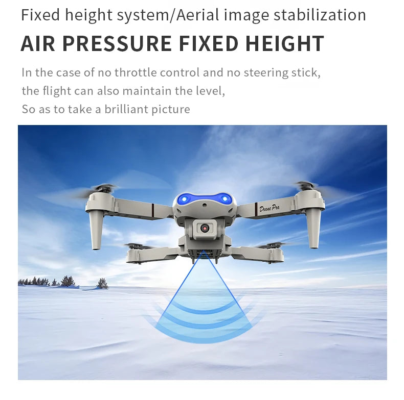 E99 Pro Drone - Four-Axis Remote Control Photography Helicopter - ZOOMNSTORE